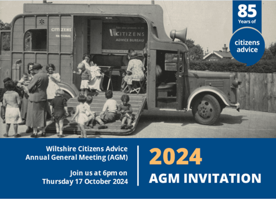 Wiltshire Citizens Advice AGM invite